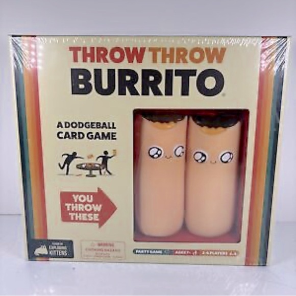 NWT Throw Throw Burrito: A Dodgeball Card Game - Picture 1 of 3
